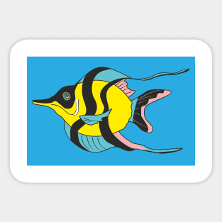 Tropical fish Sticker